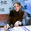 Nagroda im. Zbyszka Cybulskiego 2024. Sandra Drzymalska. Fot. Katarzyna Rainka
